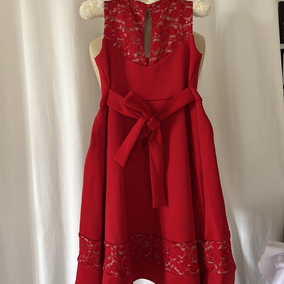 Bonnie Jean Christmas dress size 10 - Picture 4 of 5